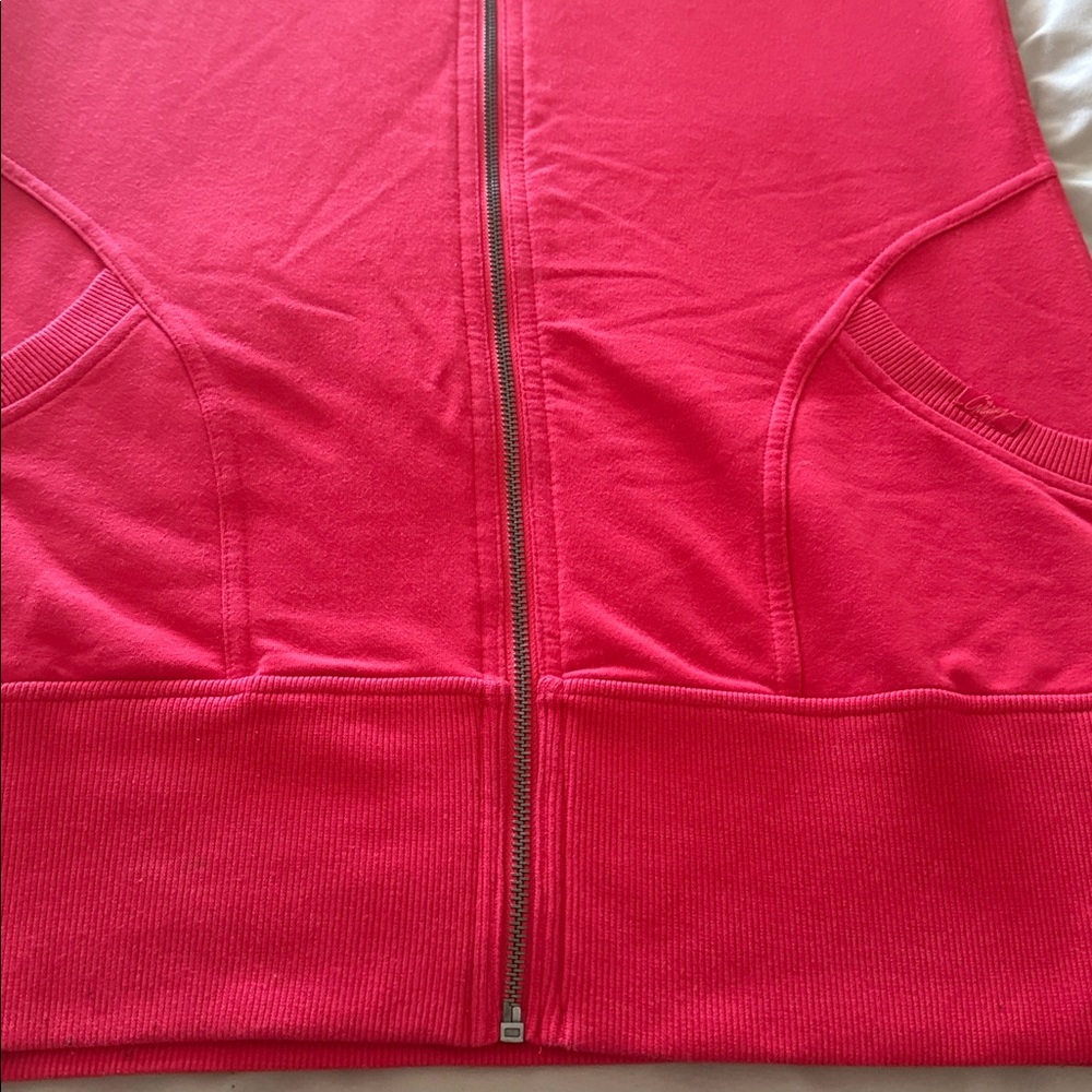 Garage Red Zip-Up Hoodie - Picture 13 of 14